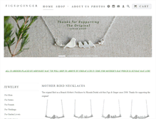 Tablet Screenshot of figsandginger.com